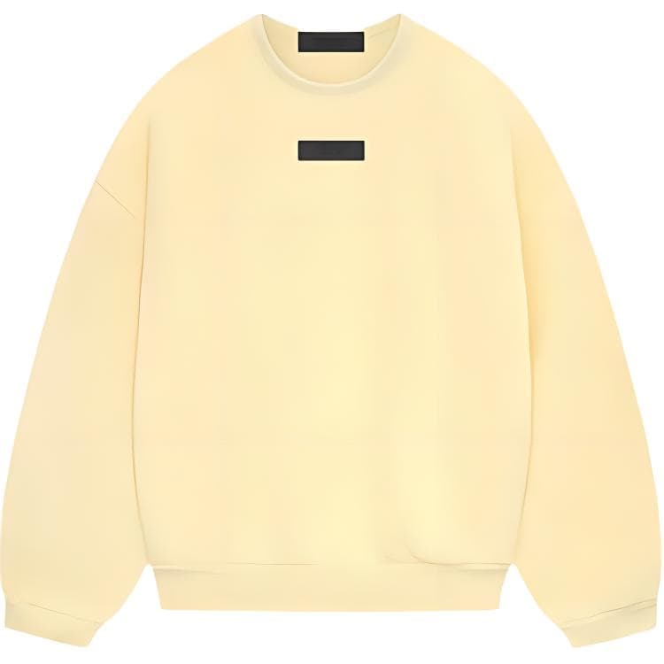 Худи Fear of God Essentials SS24 Crewneck Sweater Garden Yellow - изображение 1