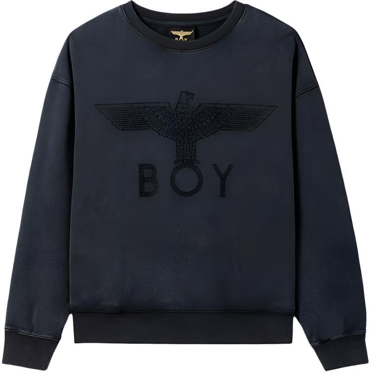 Кофта Boy London Logo Crewneck Sweatshirt Gray - изображение 1