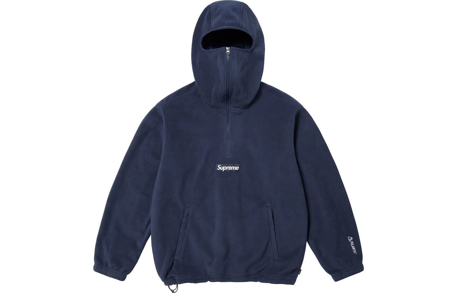 Кофта Supreme x POLARTEC supreme x POLARTEC FW23 WEEK13 HALF ZIP SWEATSHIRT Logo - изображение 3