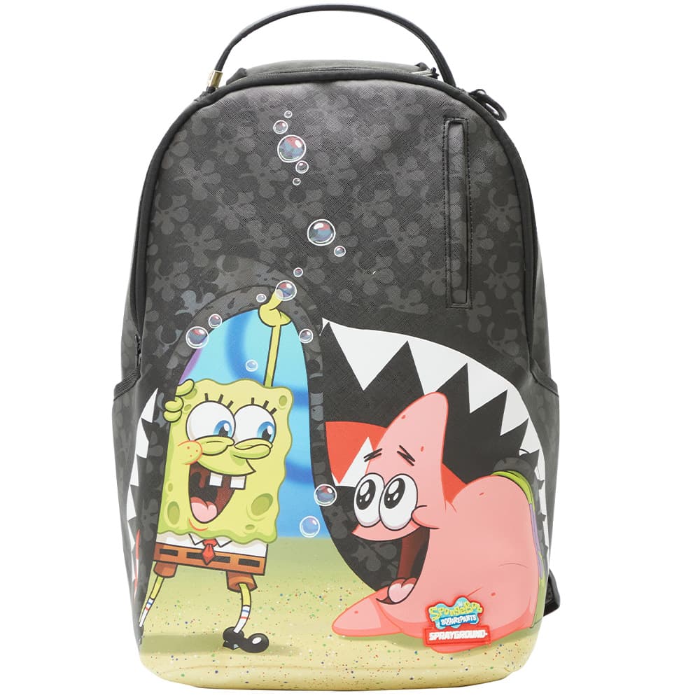 Рюкзак SPRAYGROUND X Губка Боб Совместная Коллекция ПВХ Рюкзак Унисекс - изображение 1