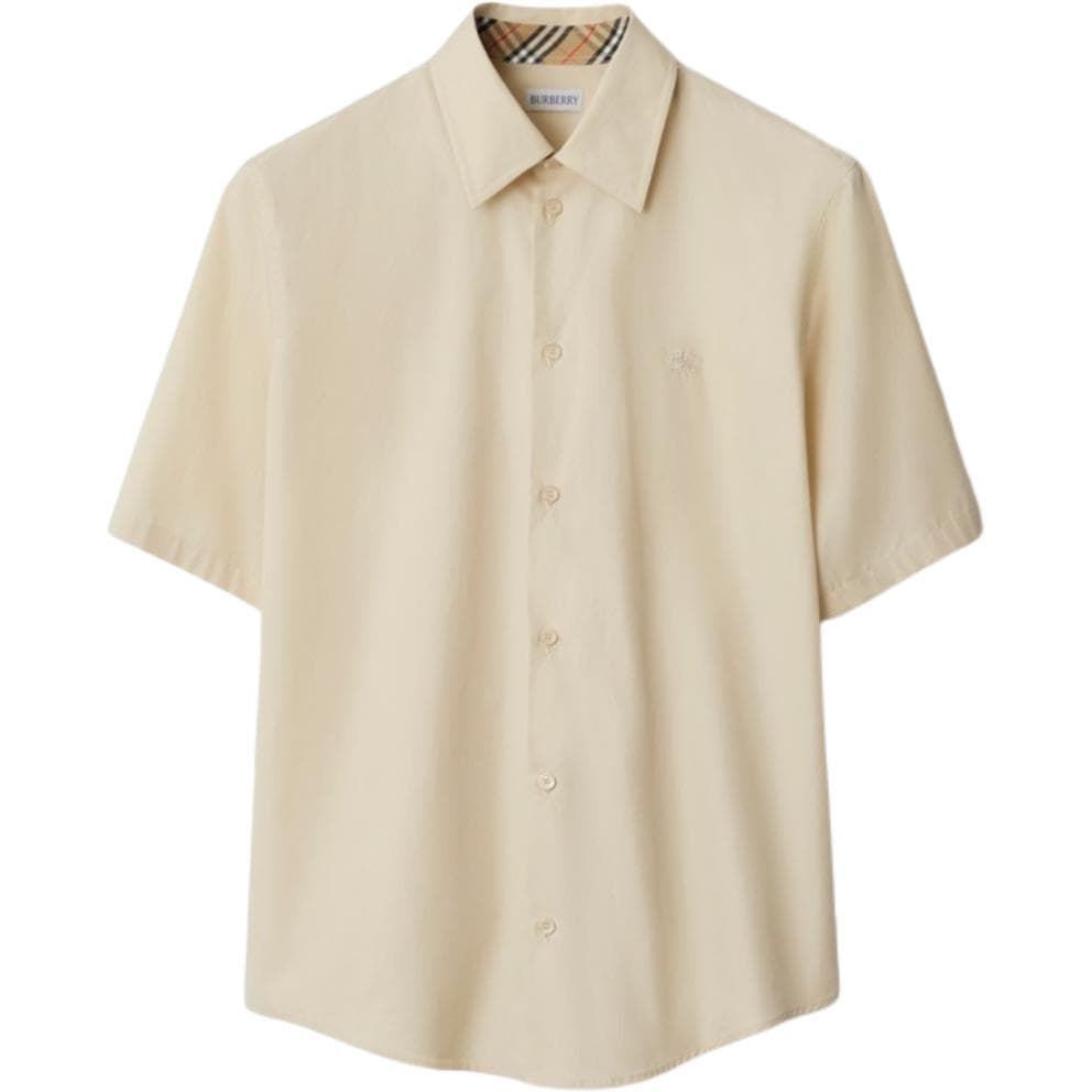 Рубашка Burberry SS25 Рубашка Мужская Мускатный орех - изображение 1