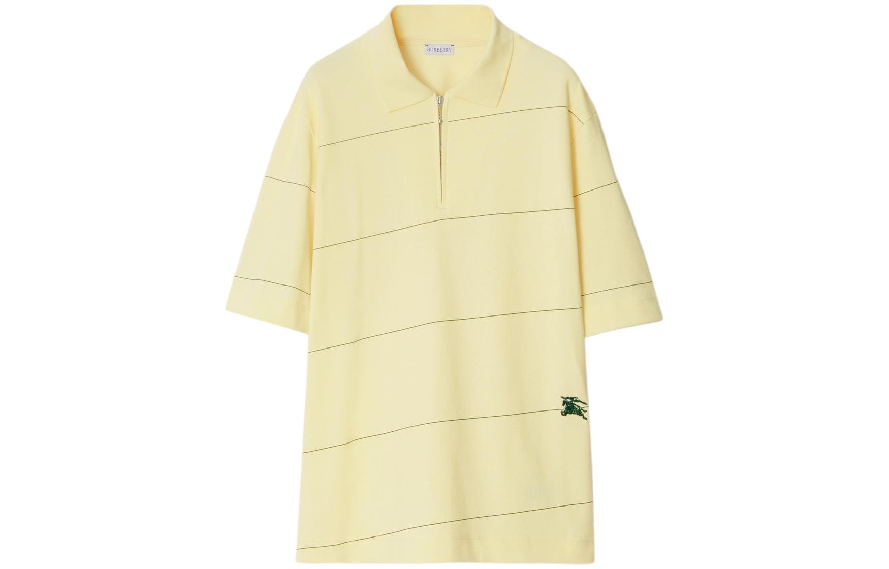Поло Burberry Striped Cotton Polo Shirt Polo - изображение 1