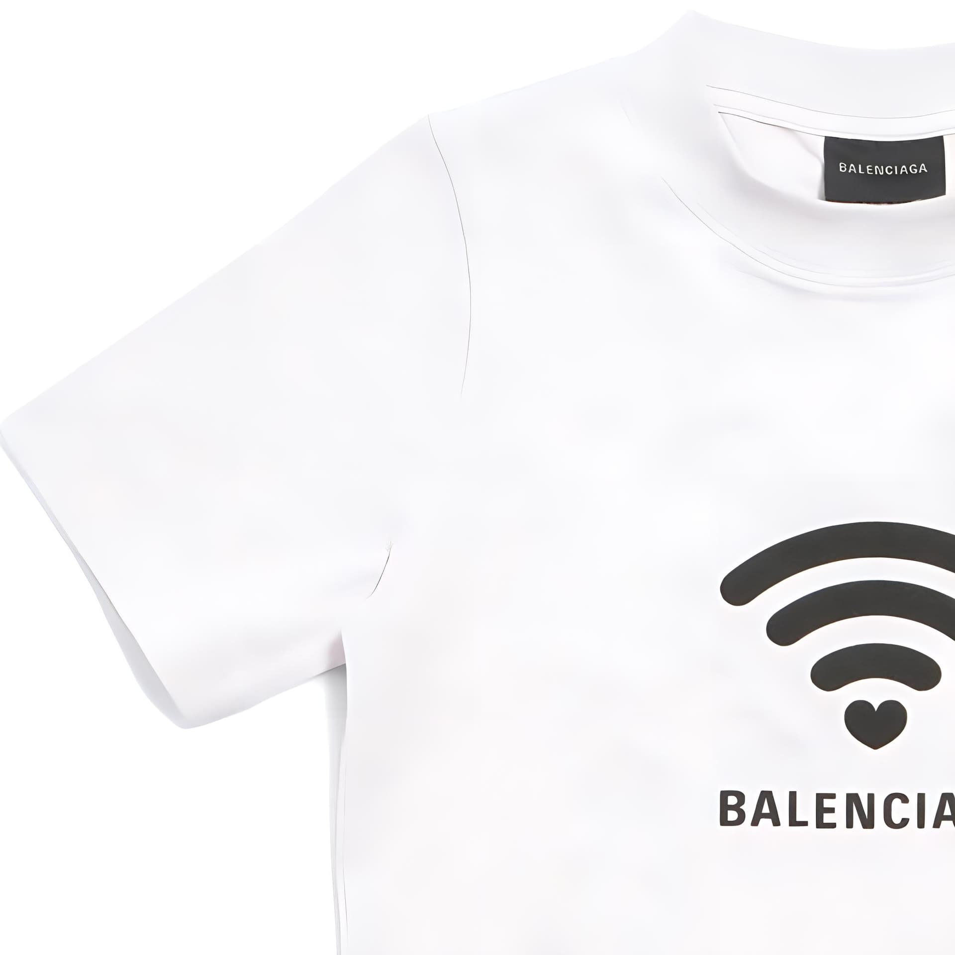 Футболка Balenciaga SS24 Logo T - изображение 4