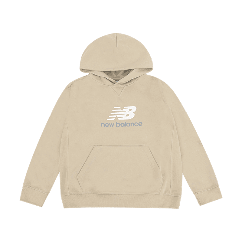 Худи New Balance Толстовка унисекс хаки - изображение 1
