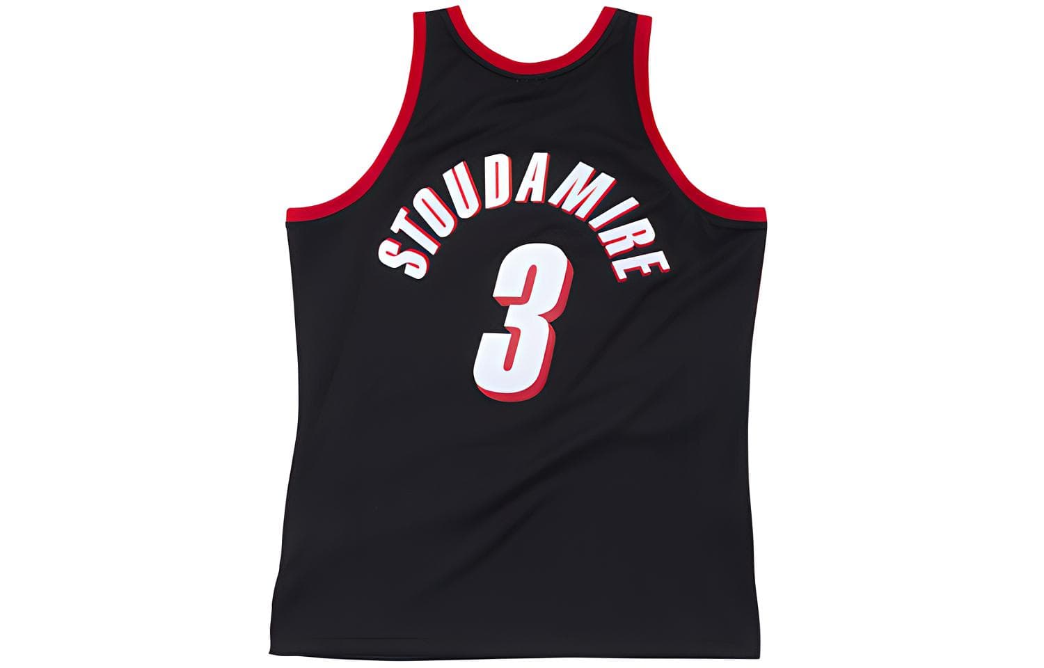 Баскетбольная майка Mitchell & Ness NBA Retro Jersey 99-00 Trail Blazers Stoudamire 3 Black - изображение 2