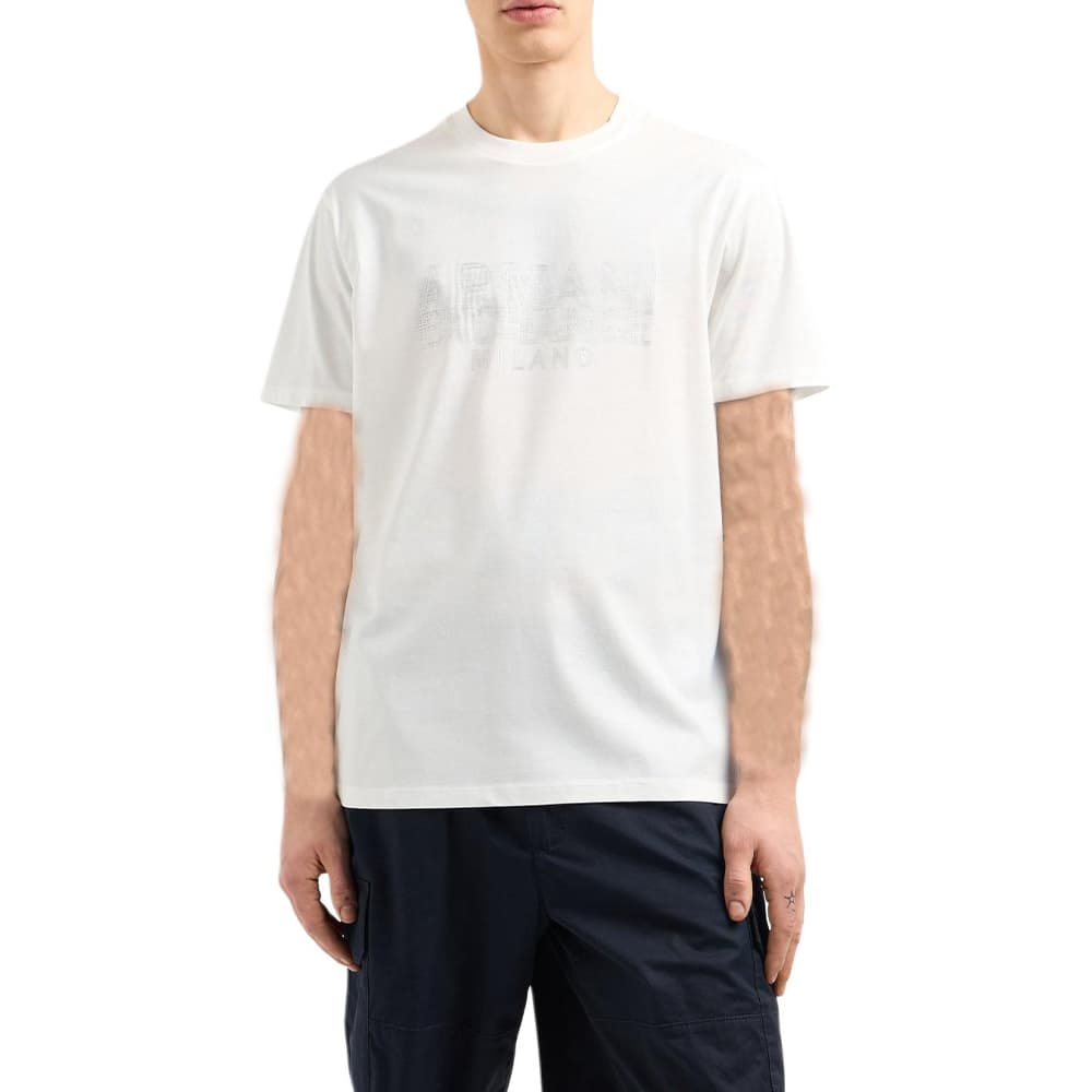 Футболка ARMANI EXCHANGE AE T Рубашка Мужская Белая - изображение 1