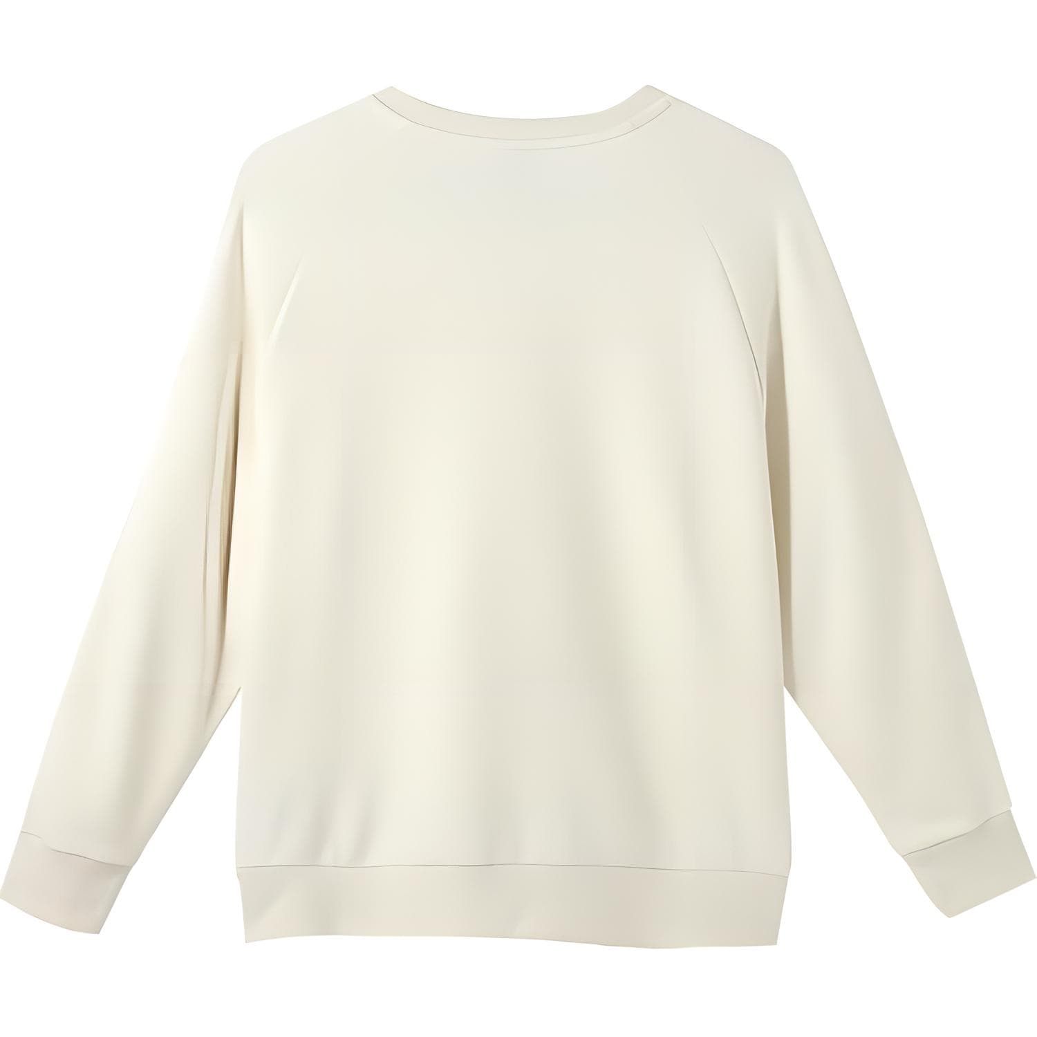 Худи Puma ESS V Neck Crew TR Худи-платье в стиле ханьфу Женское Белое - изображение 2