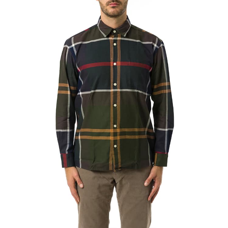 Рубашка BARBOUR Многоцветные Мужские Рубашки - изображение 1