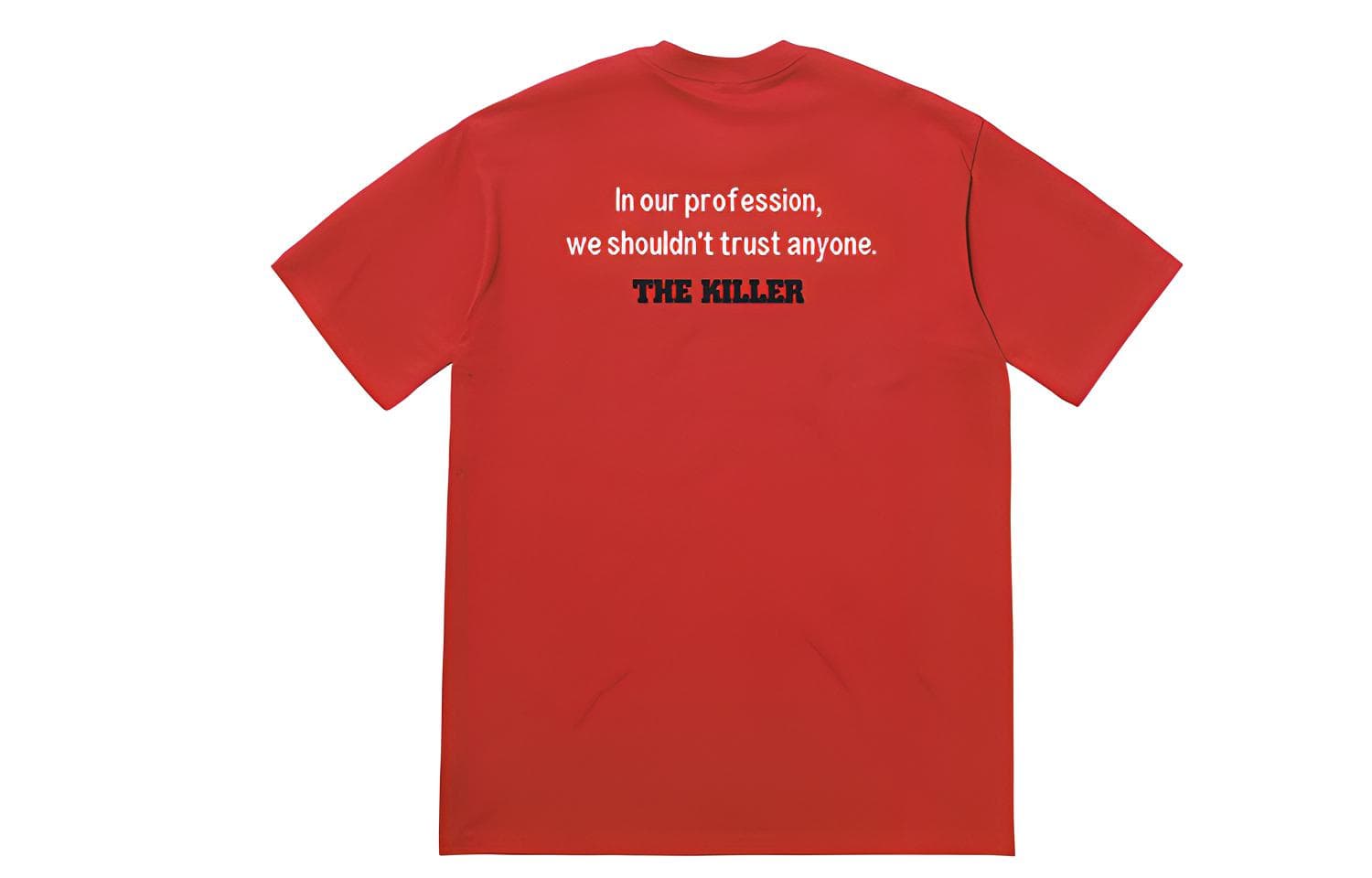 Футболка Supreme FW18 The Killer Trust Tee Red - изображение 2