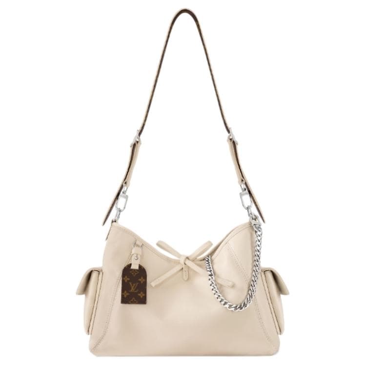Сумка через плечо Louis Vuitton Carryall Cargo Small White Lambskin - изображение 1