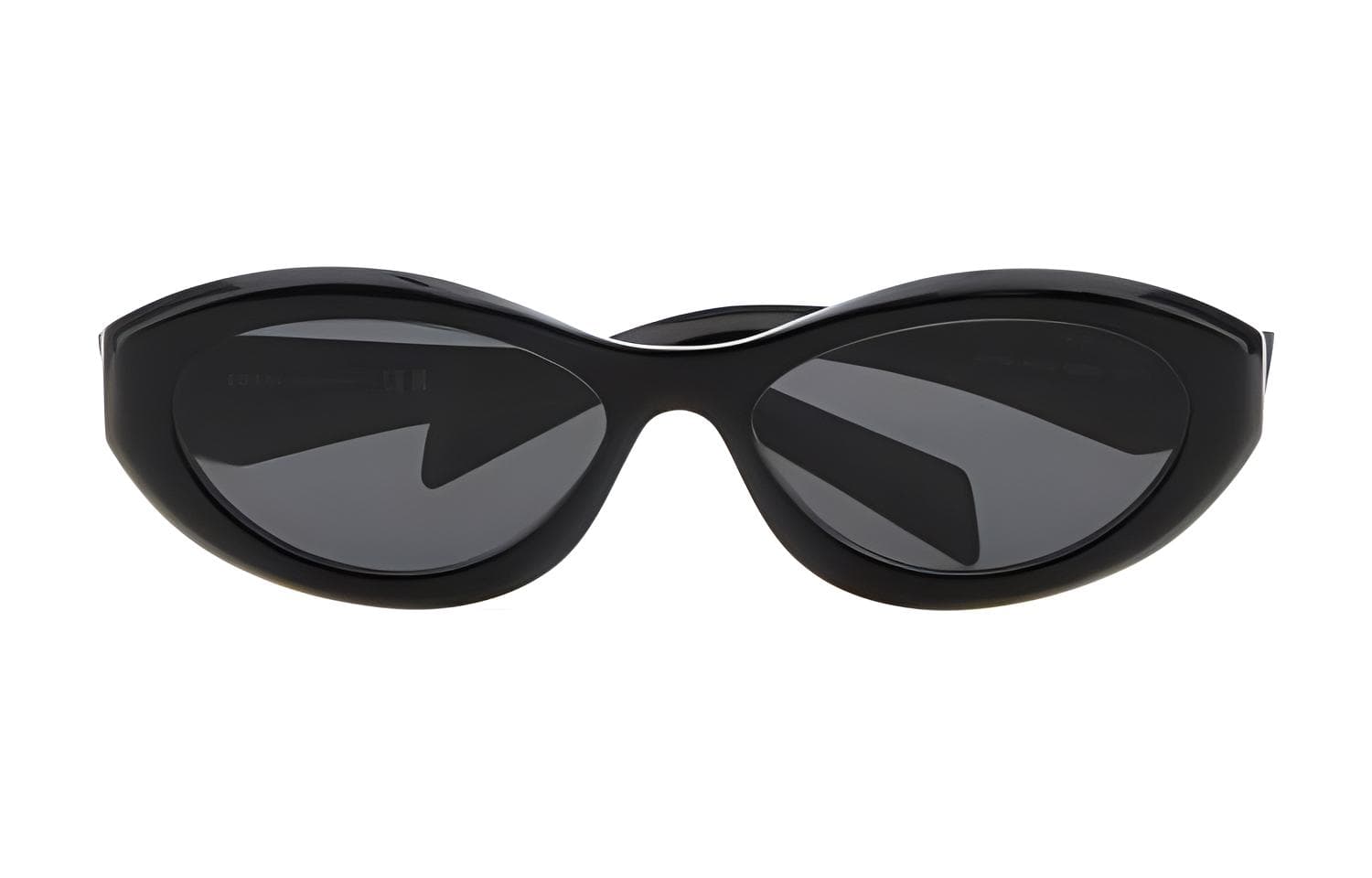 Солнцезащитные очки PRADA OVAL SUNGLASSES Женские Черные - изображение 2