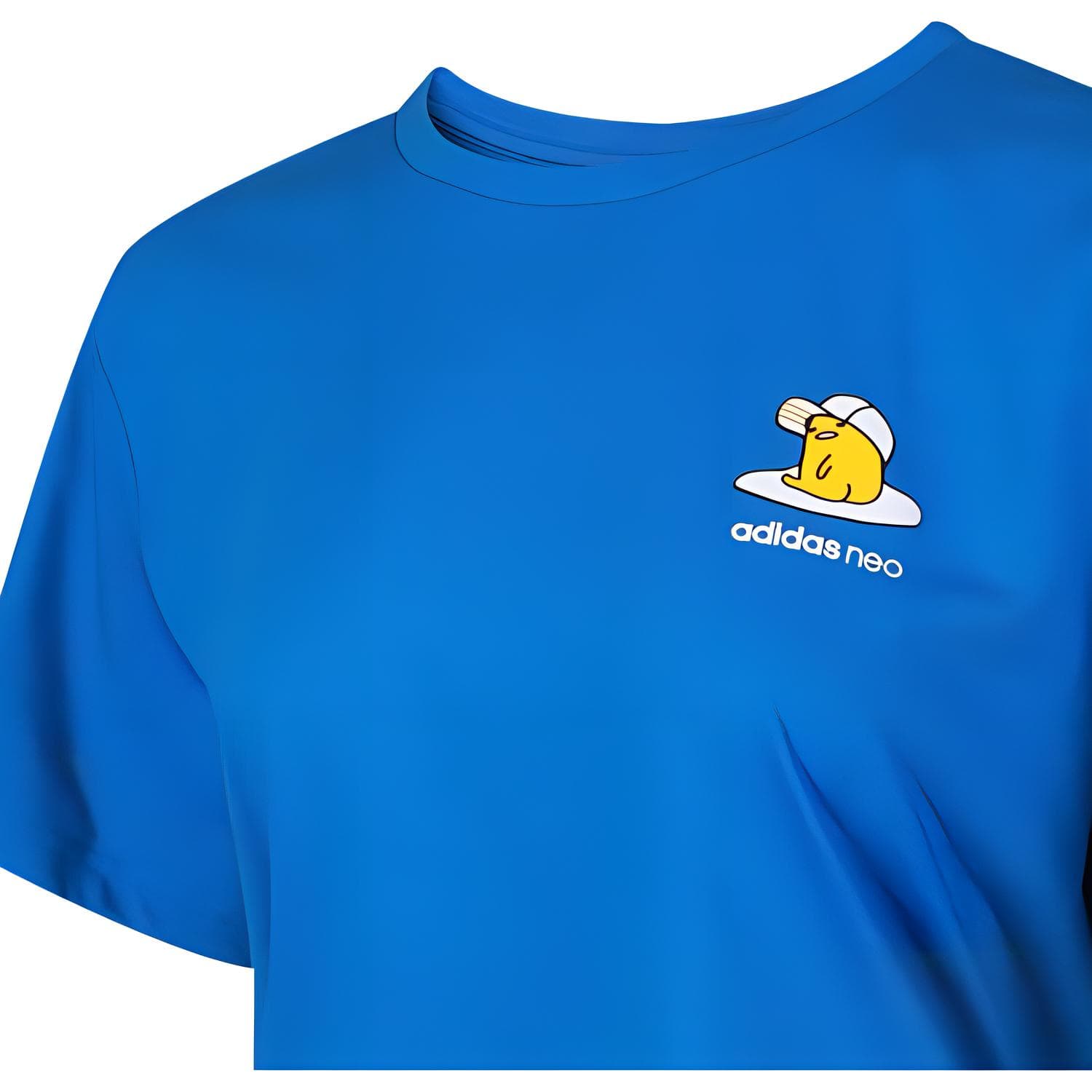 Футболка Adidas Neo T Рубашка Женская Синяя - изображение 3