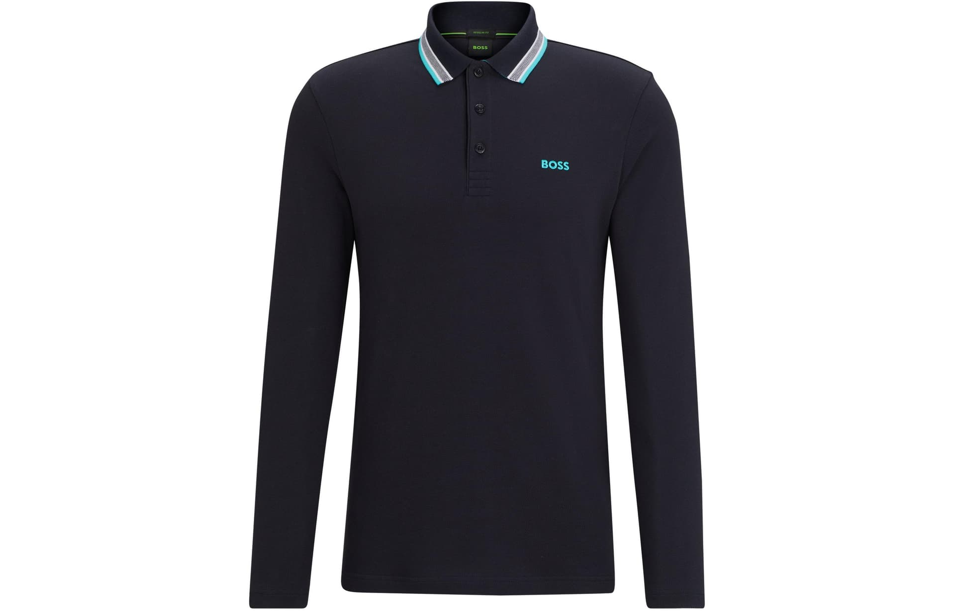 Поло HUGO BOSS Cotton-Piqu Polo Shirt With Contrast Logo PoloPolo - изображение 1
