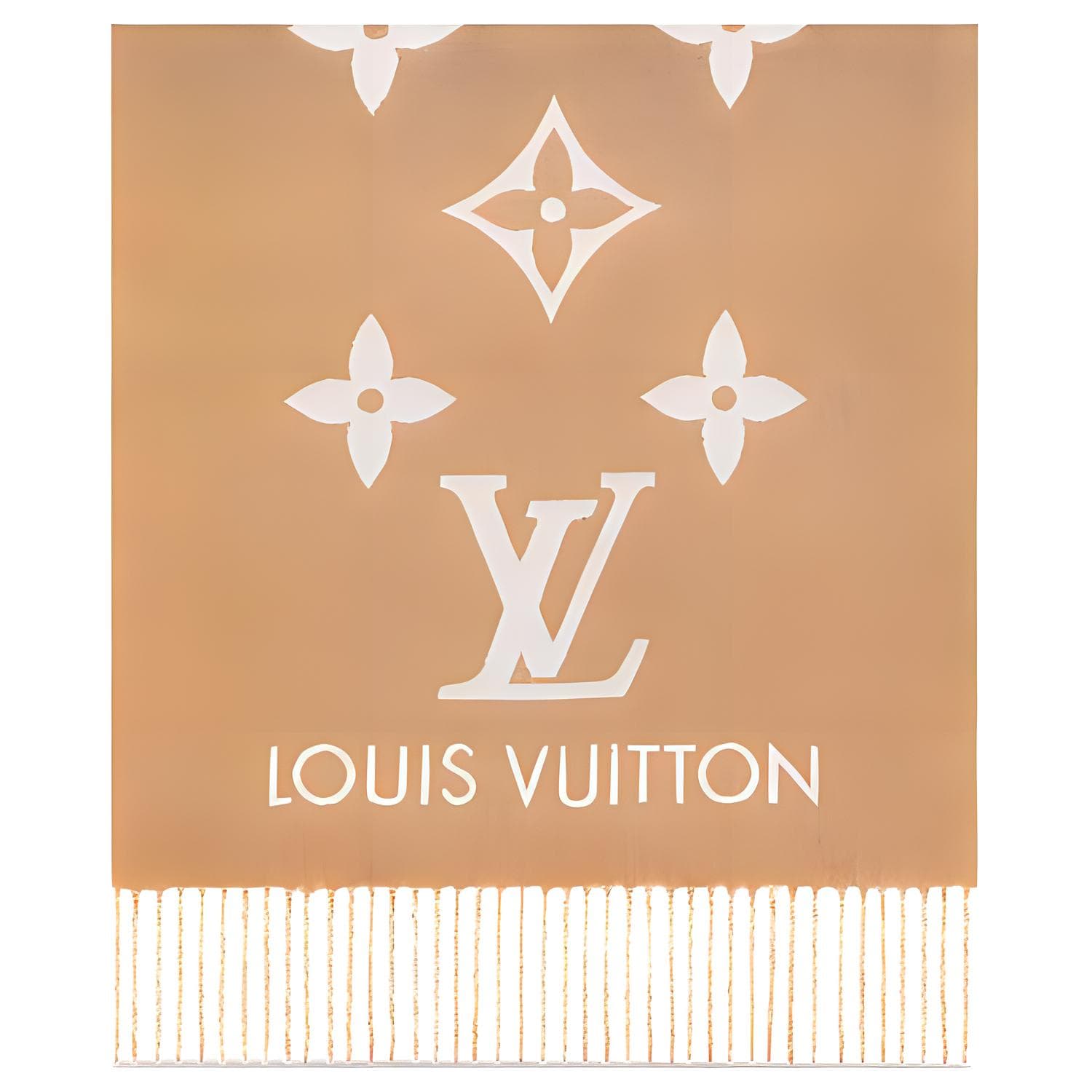 Шарф Louis Vuitton Gradient Monogram Tassel Scarf - изображение 3