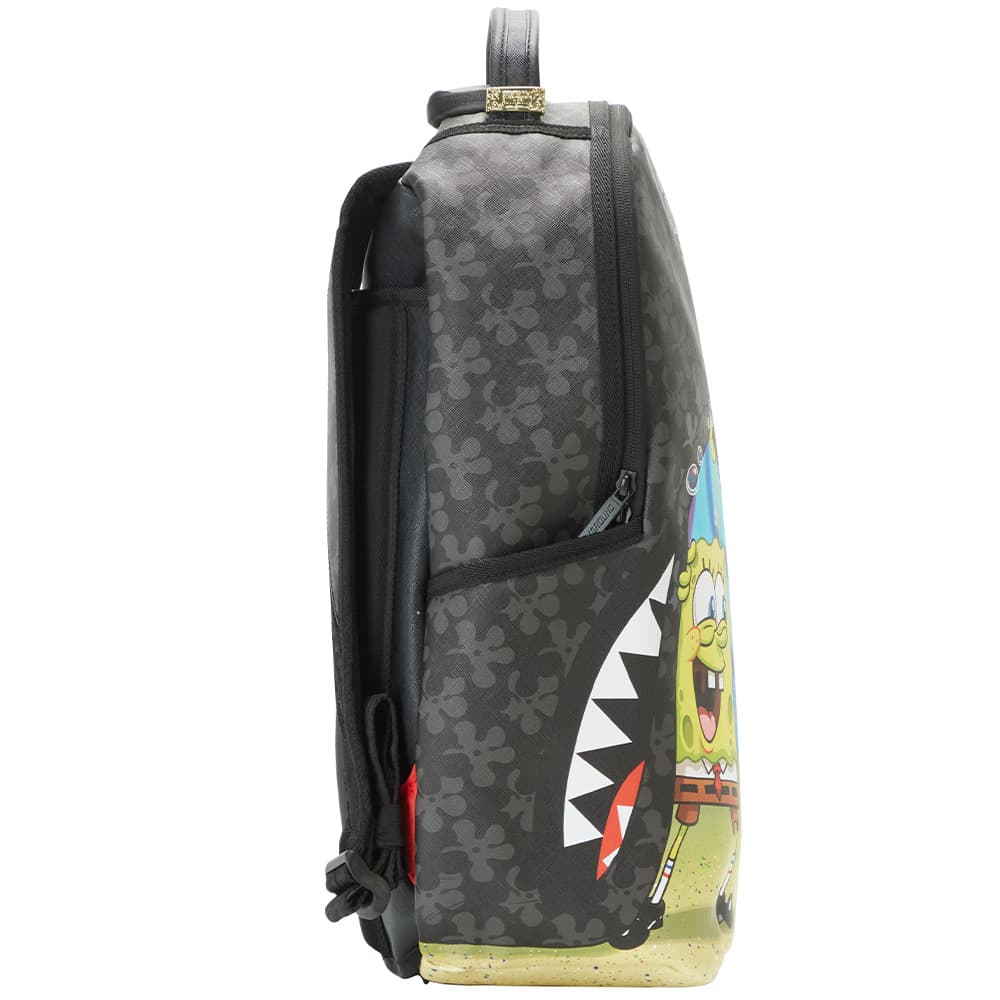 Рюкзак SPRAYGROUND X Губка Боб Совместная Коллекция ПВХ Рюкзак Унисекс - изображение 3