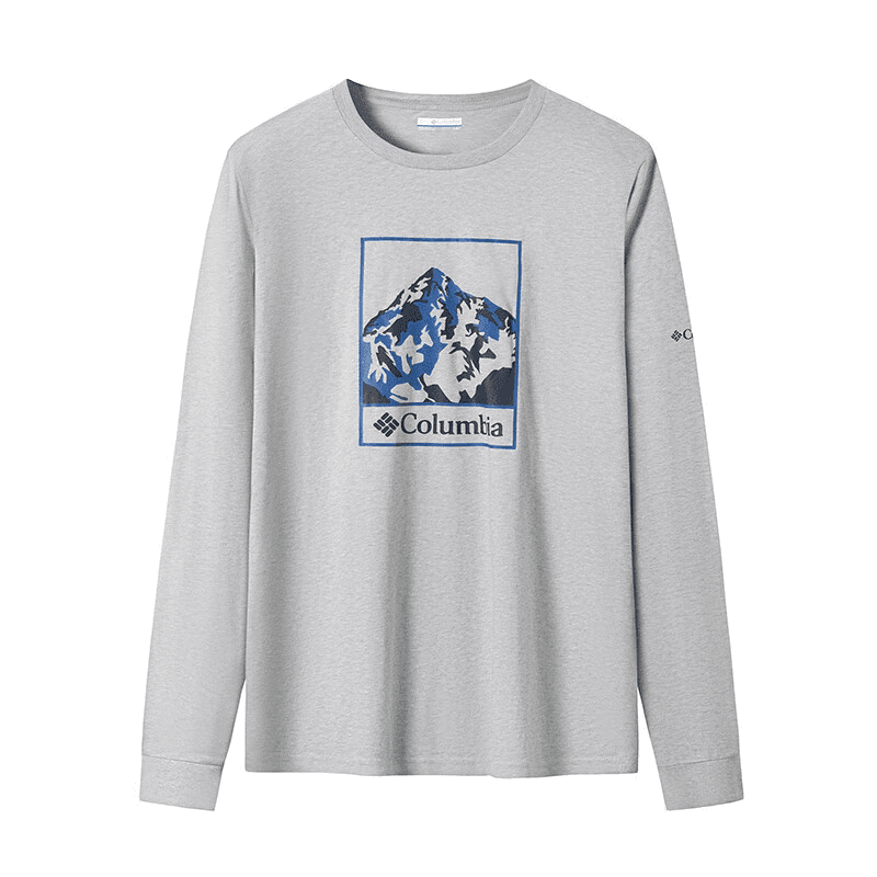 Худи Columbia Casual Outdoor Американский Худи-Ханьфу Мужской Серый - изображение 1