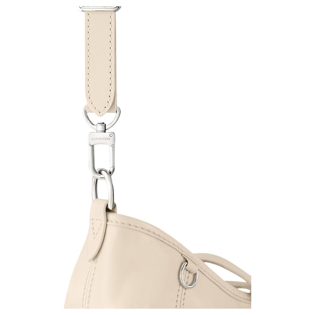 Сумка через плечо Louis Vuitton Carryall Cargo Small White Lambskin - изображение 5