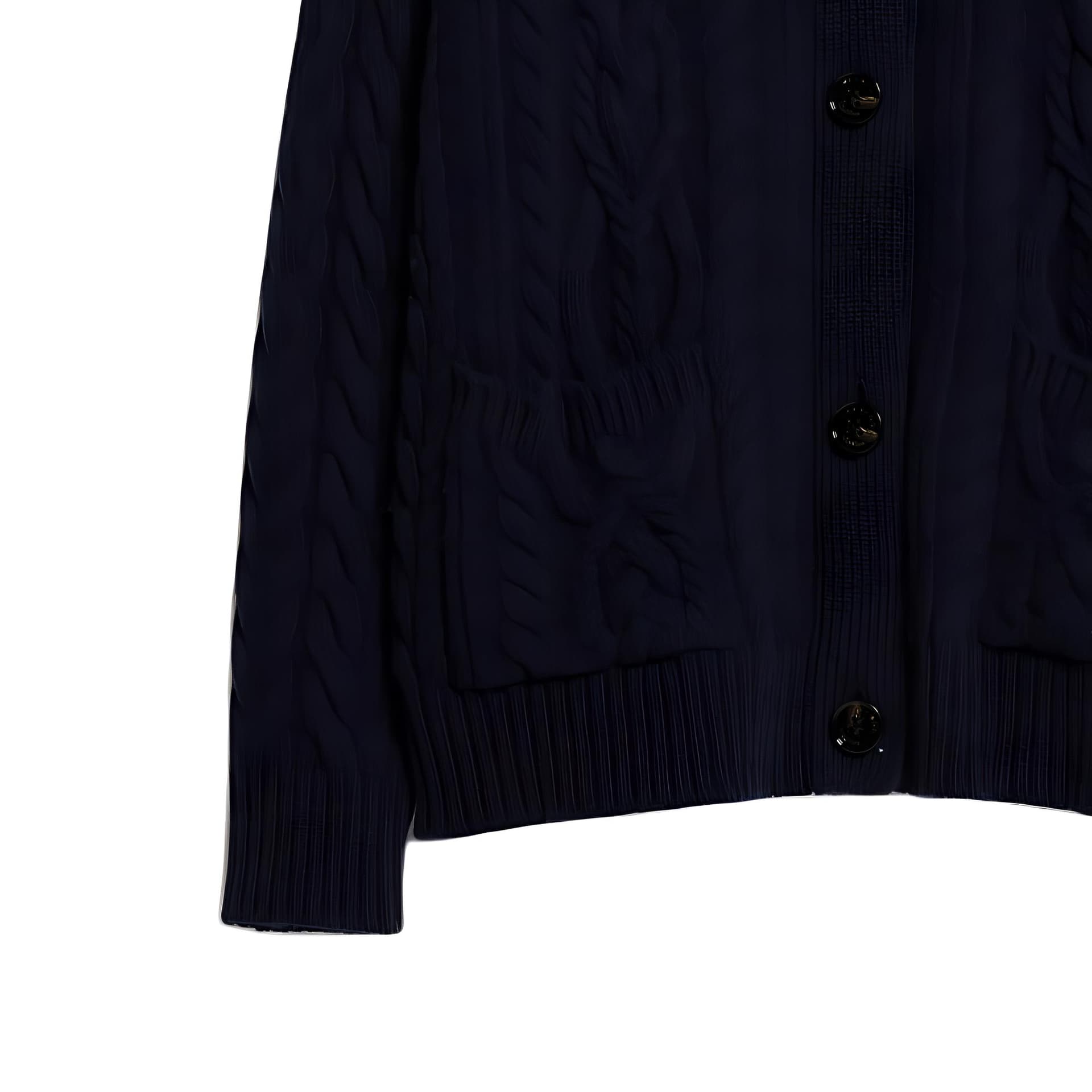 Кофта WEEKEND MaxMara Sponda Wool Yarn Cardigan V - изображение 7