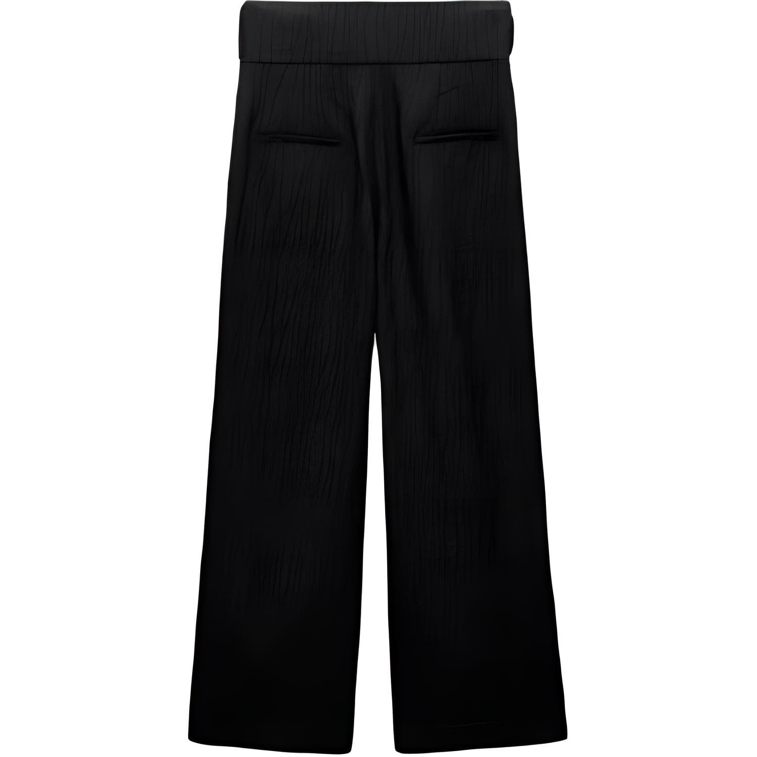 Штаны ZARA AO YES Черные Женские Повседневные Брюки - изображение 2