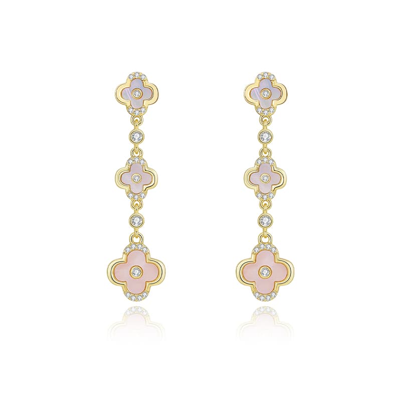 Серьги HMZ Серьги с серебряной иглой S925 пробы для женщин - изображение 1