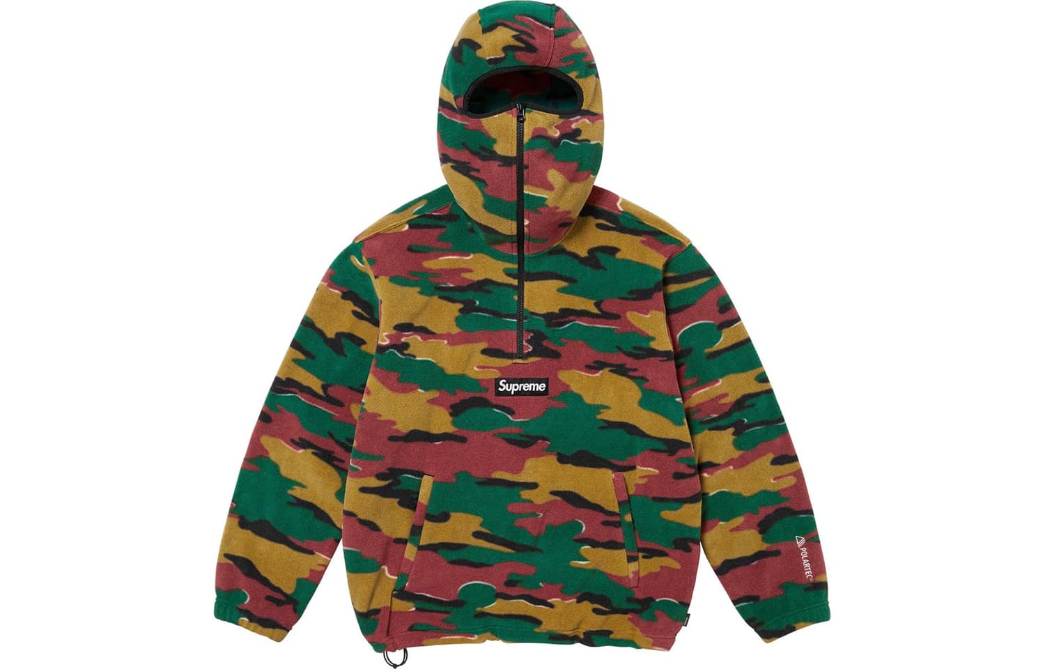 Кофта Supreme x POLARTEC supreme x POLARTEC FW23 WEEK13 HALF ZIP SWEATSHIRT Logo - изображение 1