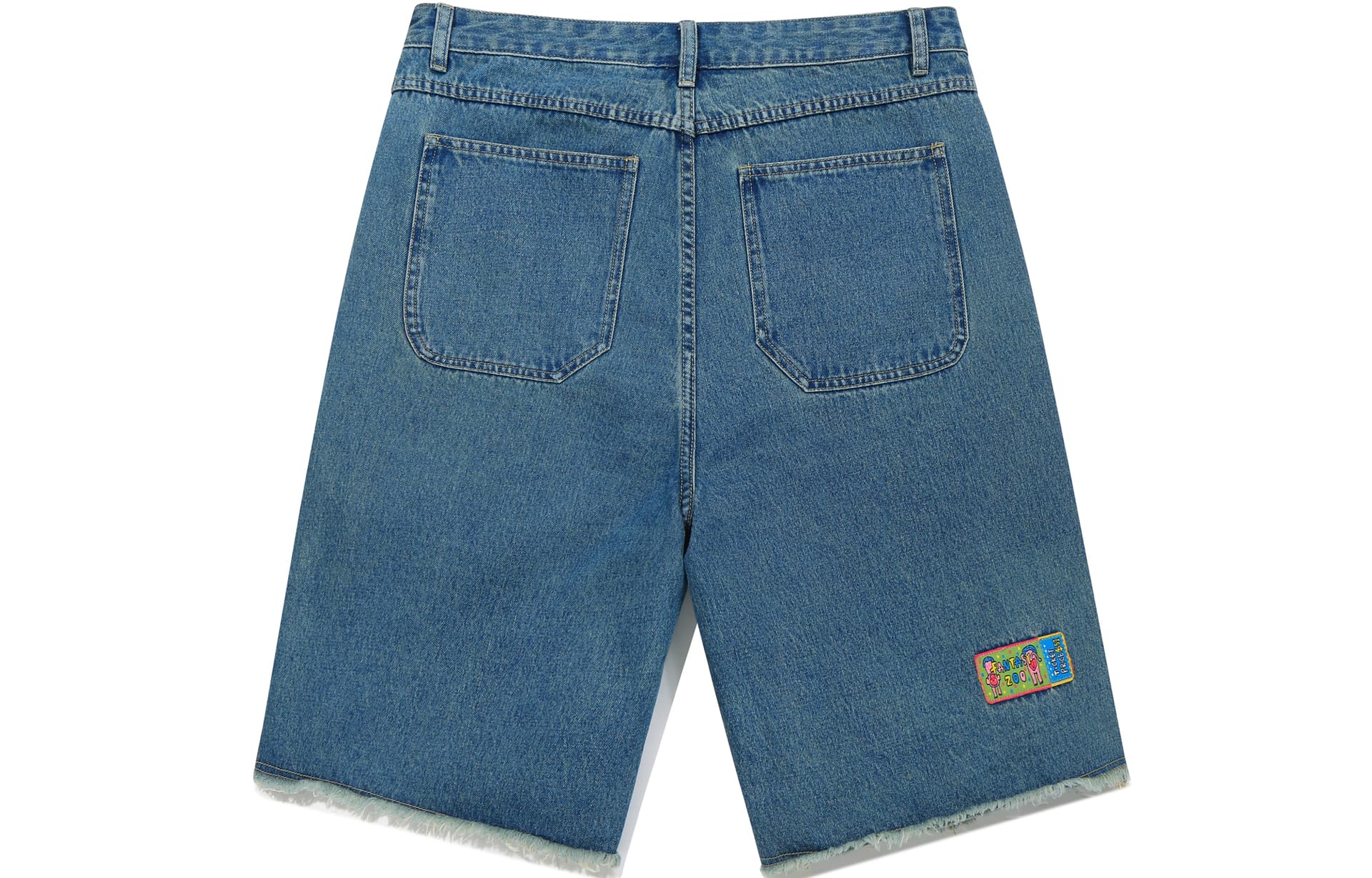 Джинсовые шорты Guuka Men's Blue Denim Shorts Guuka Мужские синие джинсовые шорты - изображение 2