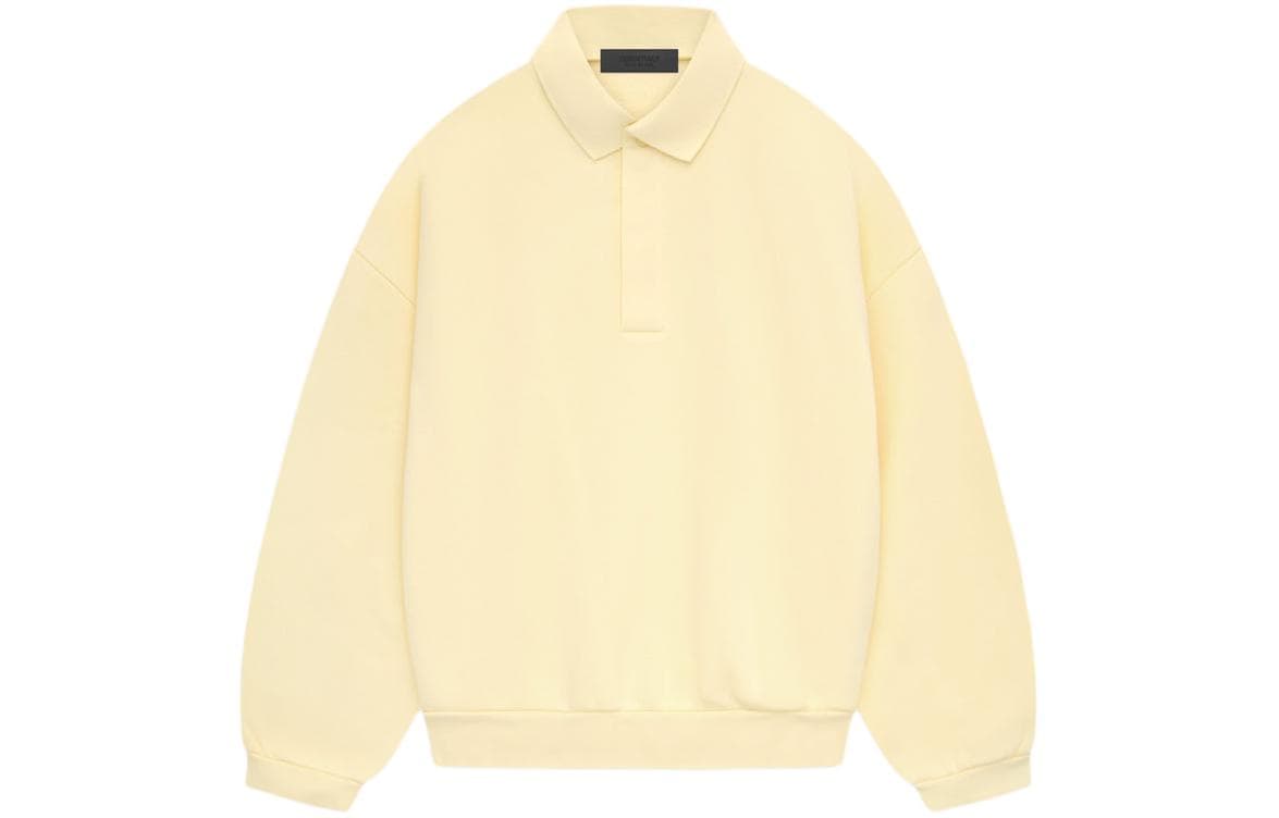 Кофта Fear of God Essentials SS24 Longsleeve Polo Polo GARDEN YELLOW - изображение 1