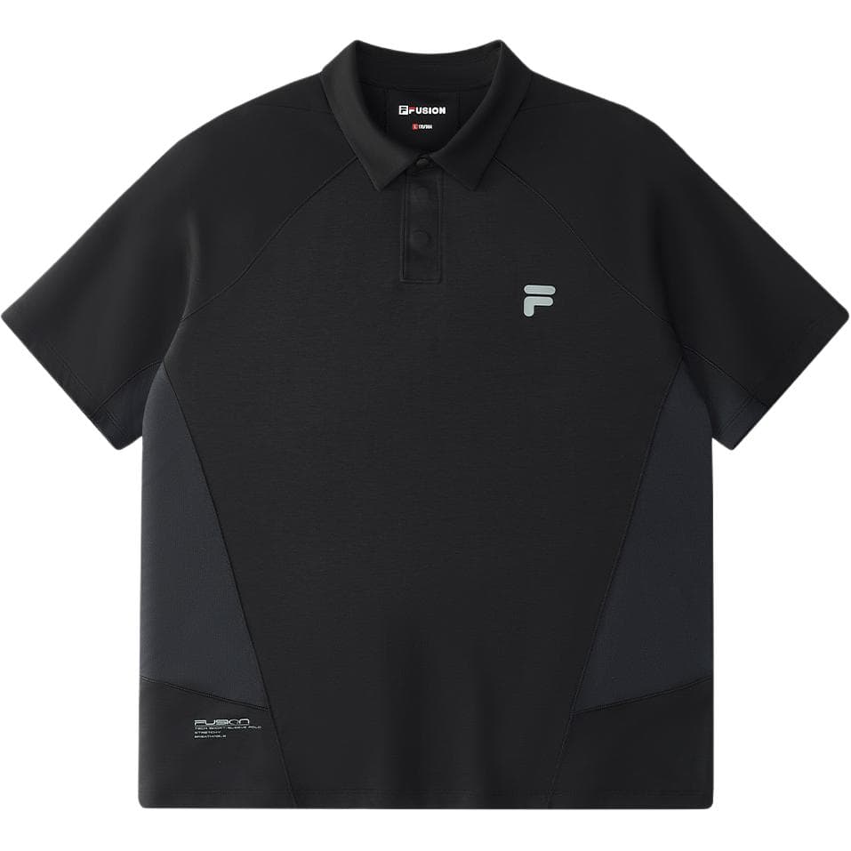 Поло FILA FUSION FILA FUSION XURBAN Tech Мужское Поло Черное - изображение 1