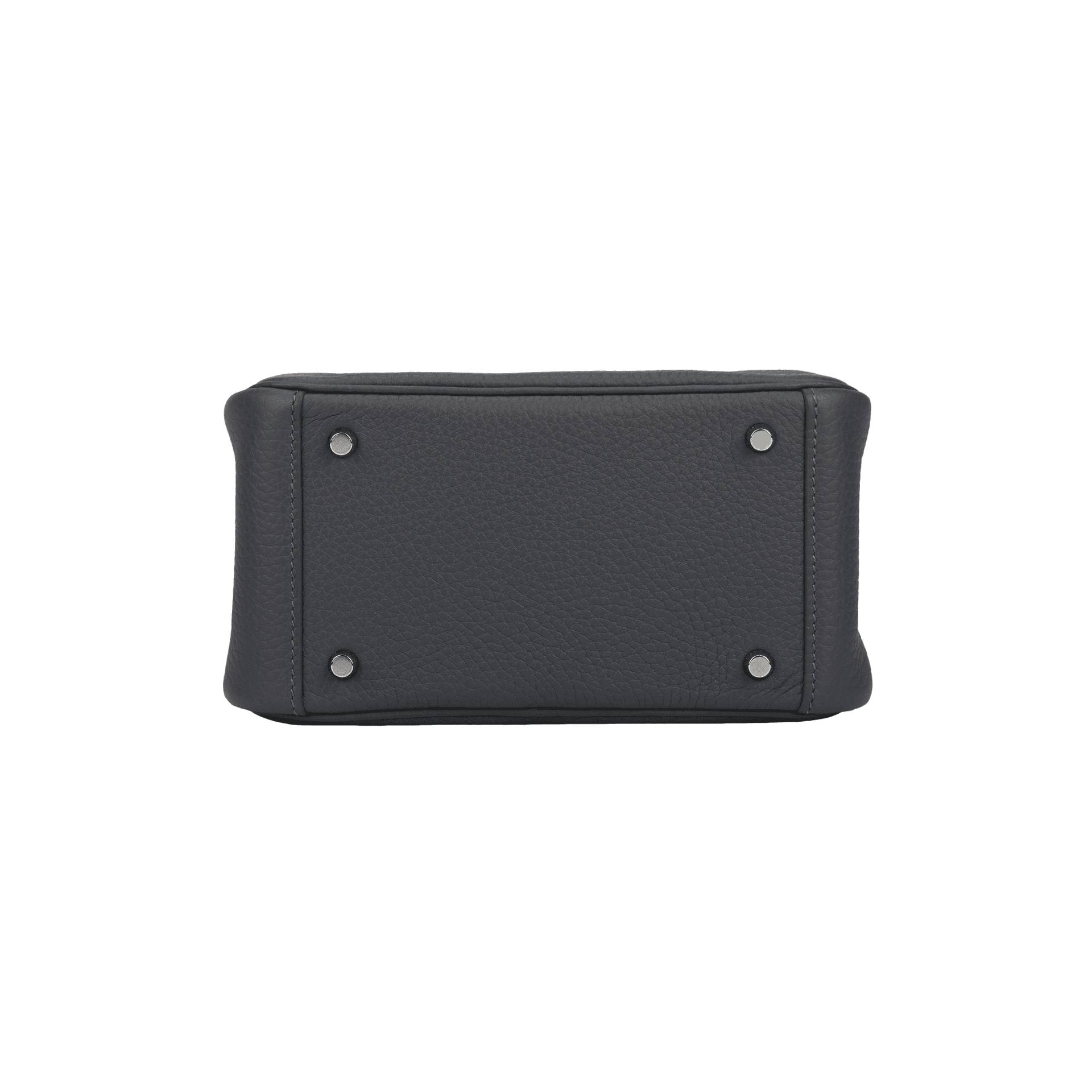 Сумка через плечо HERMES Lindy II mini Clemence 85 Ardoise - изображение 4