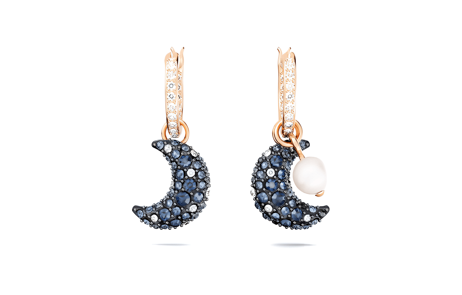Серьги Swarovski Sublima Перегородчатая эмаль Серьги Женские Синие - изображение 2
