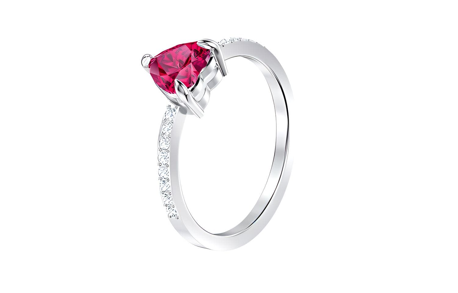 Кольцо Swarovski Red Heart Ring - изображение 2