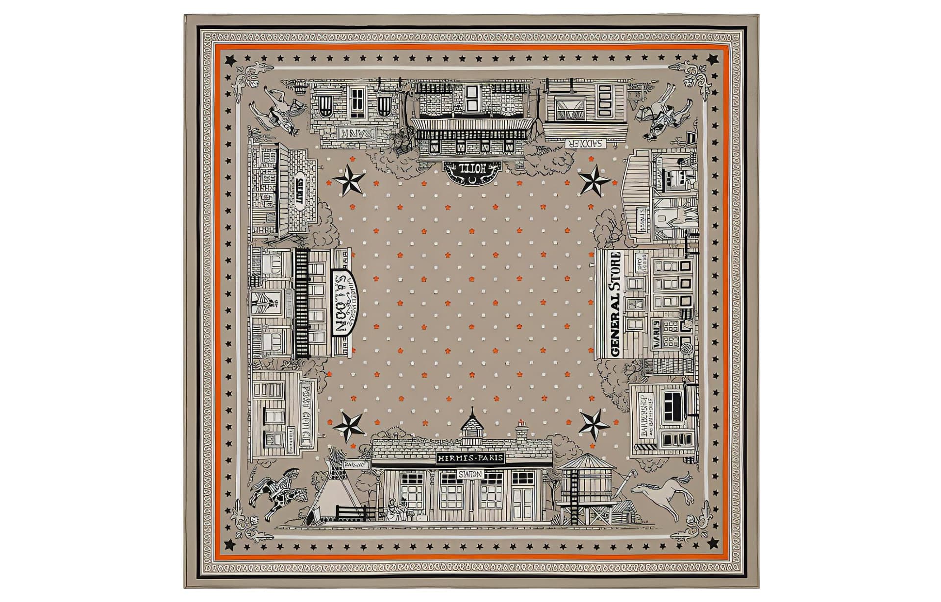 Платок HERMES - изображение 1