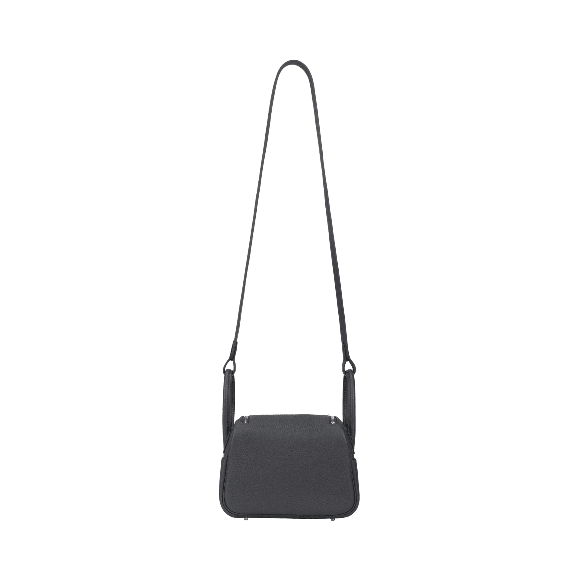 Сумка через плечо HERMES Lindy II mini Clemence 85 Ardoise - изображение 3