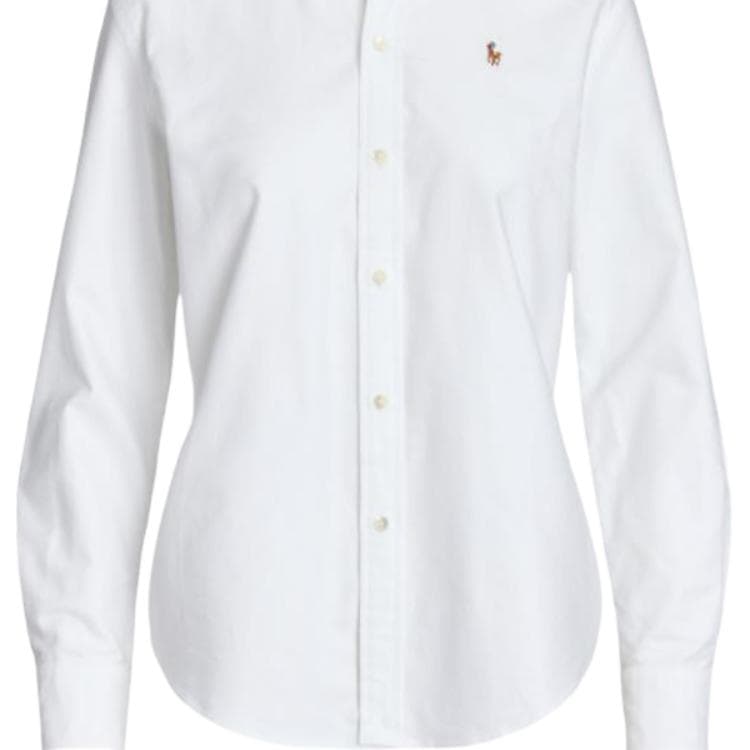 Блузка Рубашка Polo Ralph Lauren Женская Белая - изображение 2