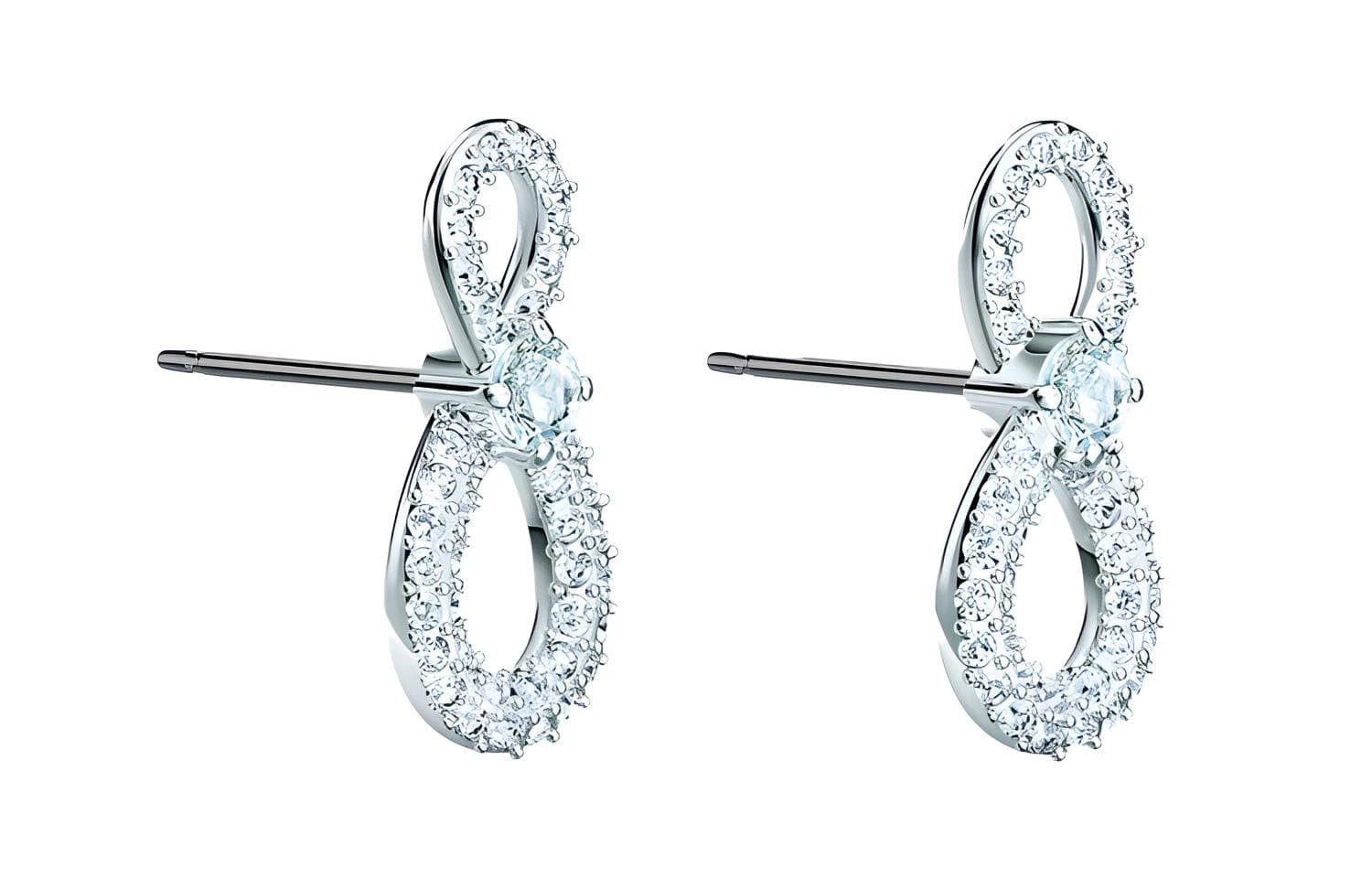 Серьги Swarovski Infinity Mini - изображение 3