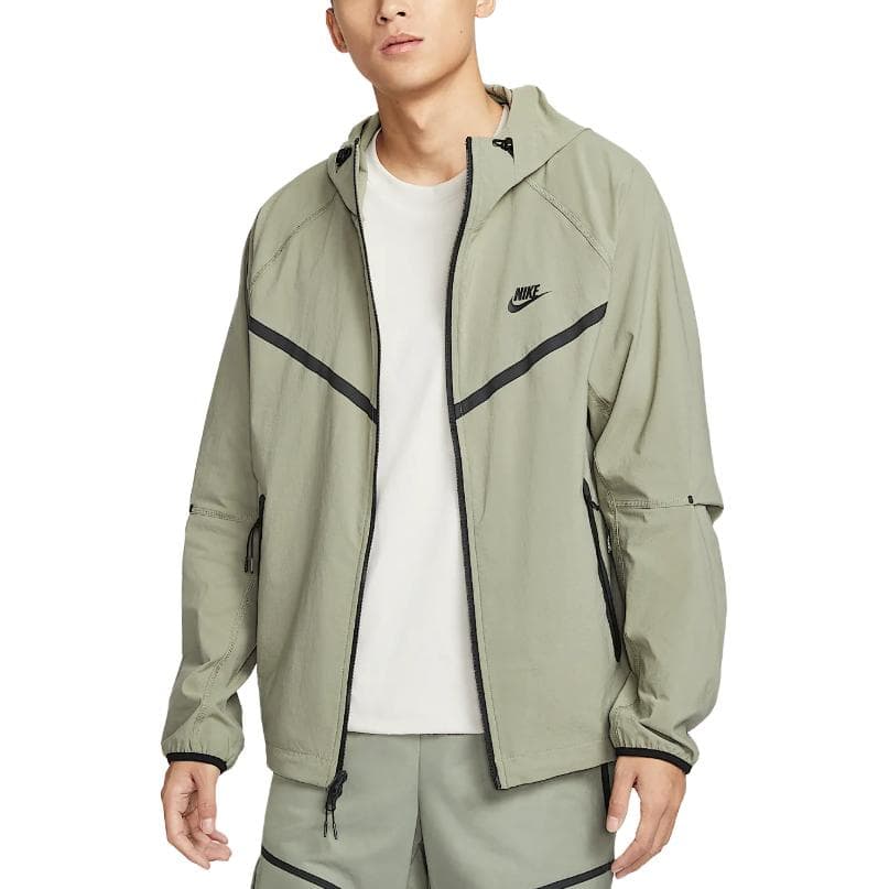 Куртка NIKE Windrunner Куртка Мужской Светло-армейский зеленый - изображение 3