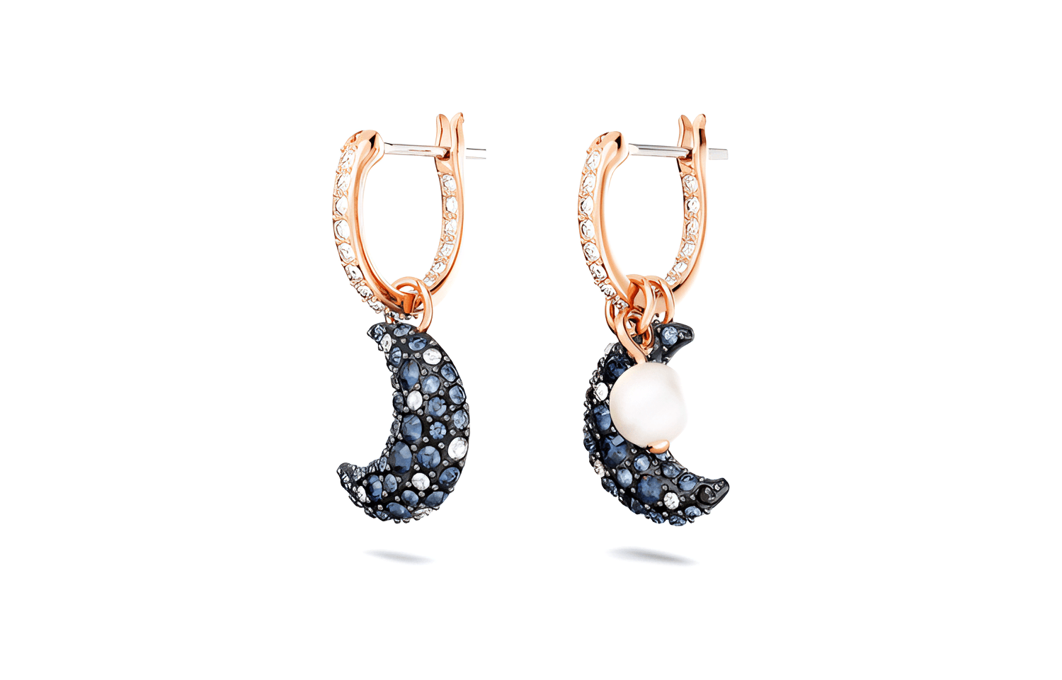 Серьги Swarovski Sublima Перегородчатая эмаль Серьги Женские Синие - изображение 3