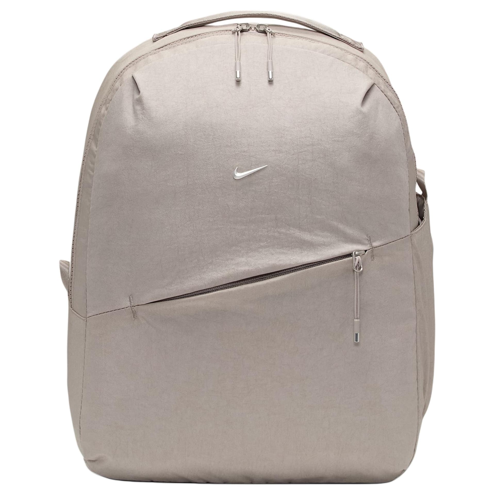 Рюкзак Nike AURA Нейлоновый Рюкзак Стандартный (Стандартный) Унисекс Преппи Серый и Матовый Серебристый - изображение 1