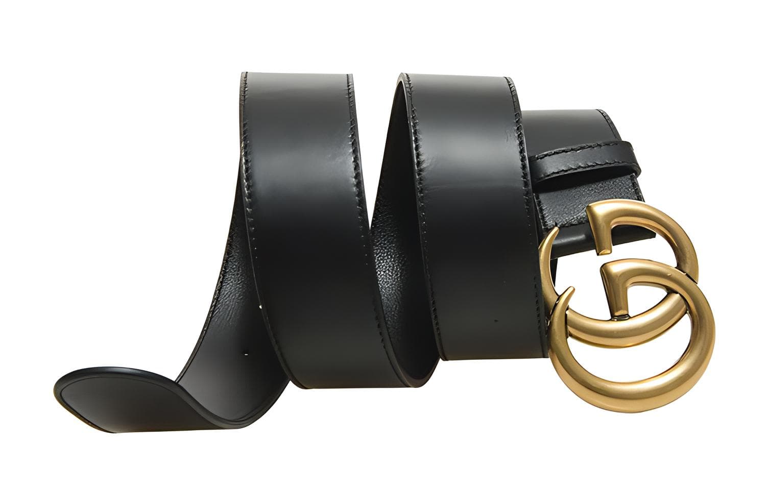 Ремень Gucci GG Gold Buckle Belt - изображение 3