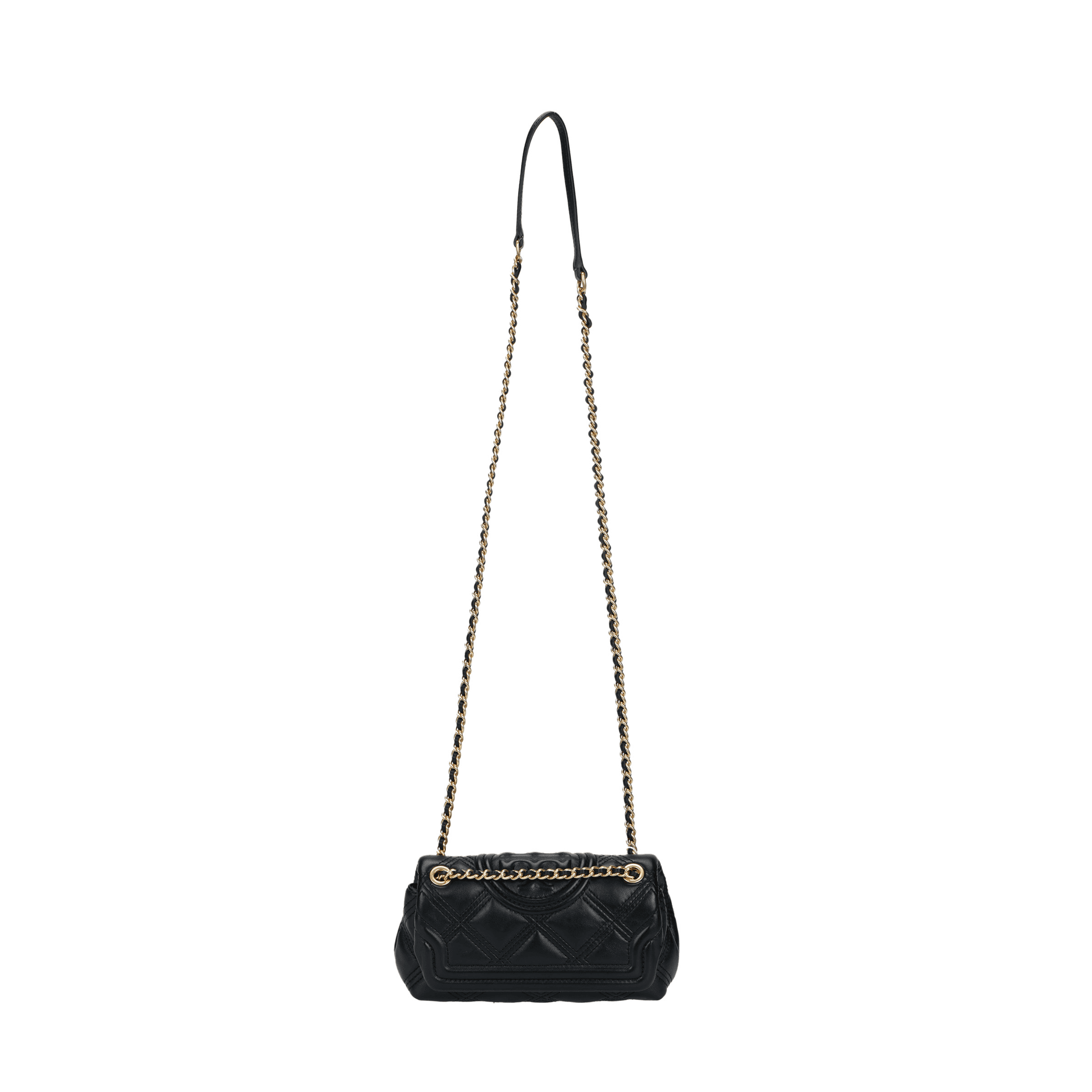 Сумка через плечо Tory Burch Fleming Mini Crossbody Black - изображение 1