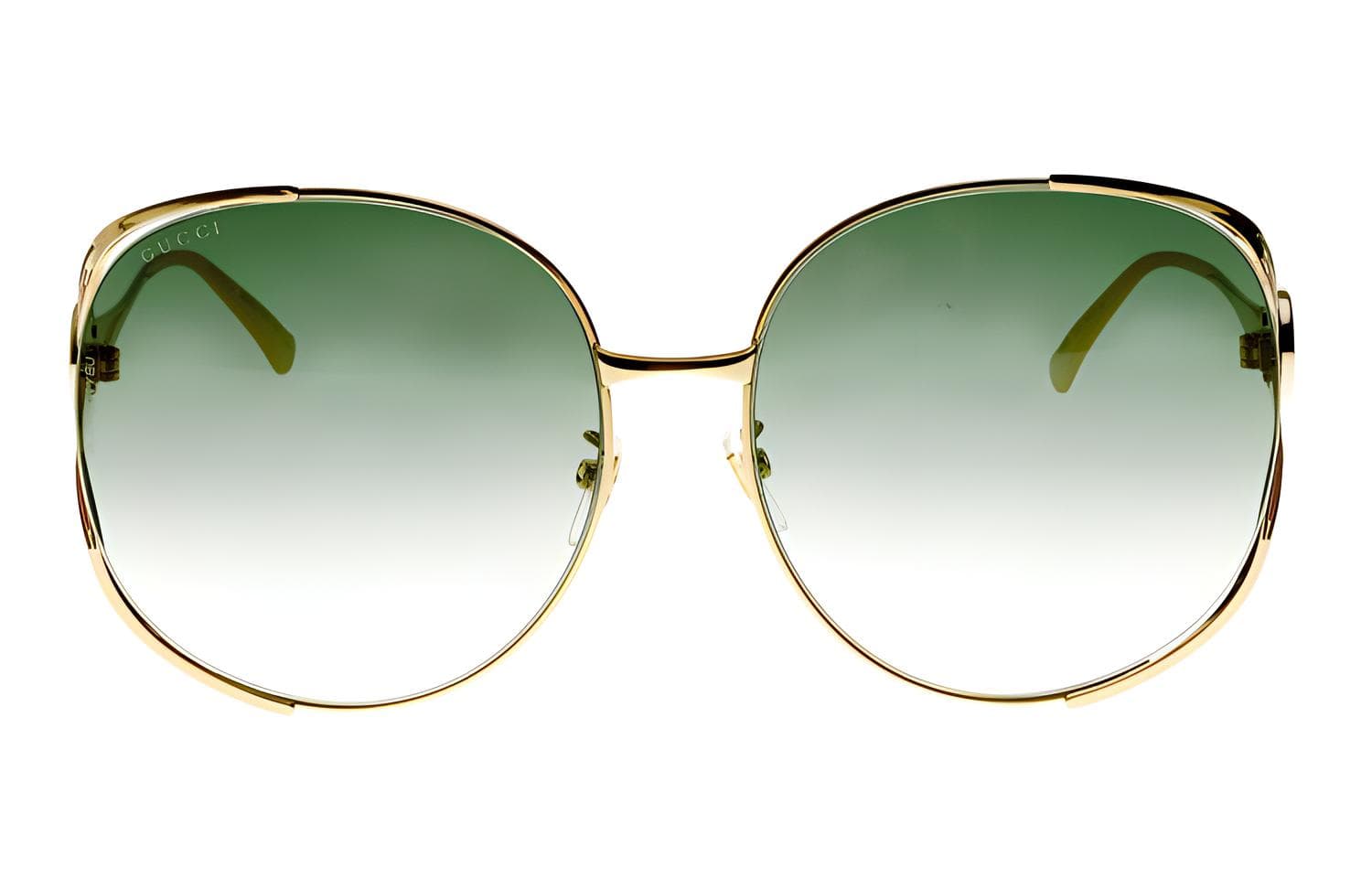 Солнцезащитные очки Gucci Round Metal Sunglasses - изображение 3