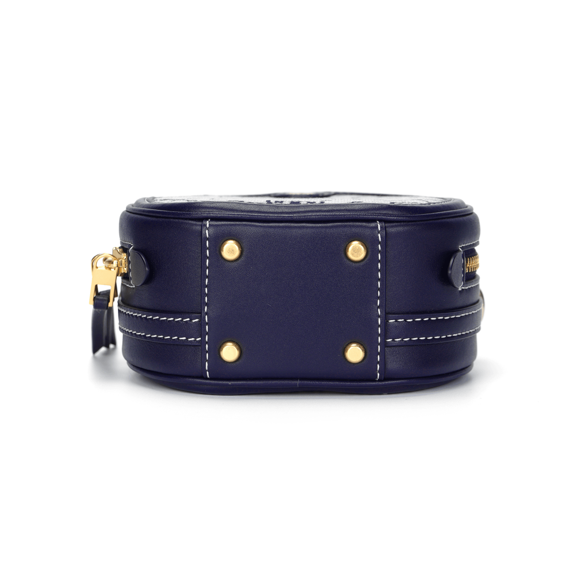 Сумка через плечо Tory Burch T Monogram Navy Mini - изображение 4