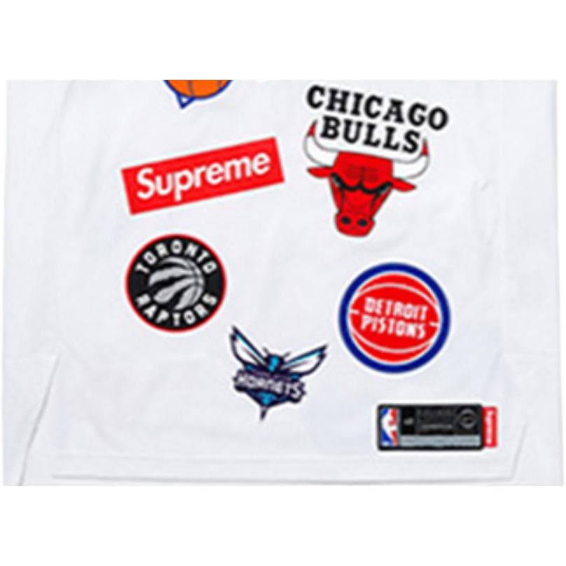 Баскетбольная майка Supreme x Nike NBA Sleeveless Basketball Jersey White - изображение 4