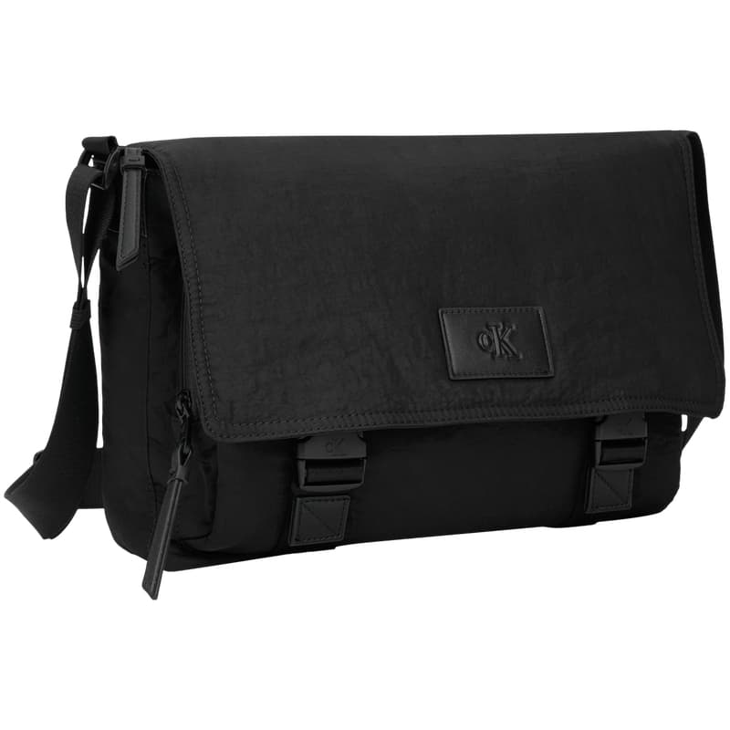 Сумка через плечо Calvin Klein Ткань Crossbody Сумка Стандартная (Standard) Мужская Космический Черный - изображение 2