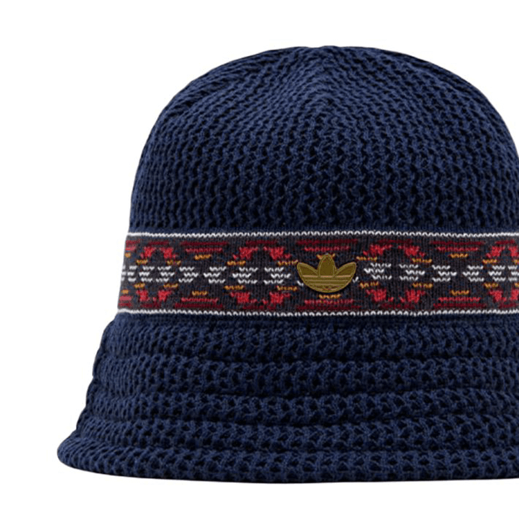 Шапка Adidas Originals Оригинальный дизайн Шапка-бини Унисекс Синяя - изображение 2