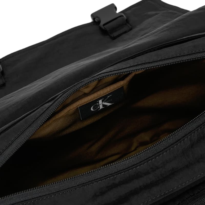 Сумка через плечо Calvin Klein Ткань Crossbody Сумка Стандартная (Standard) Мужская Космический Черный - изображение 4