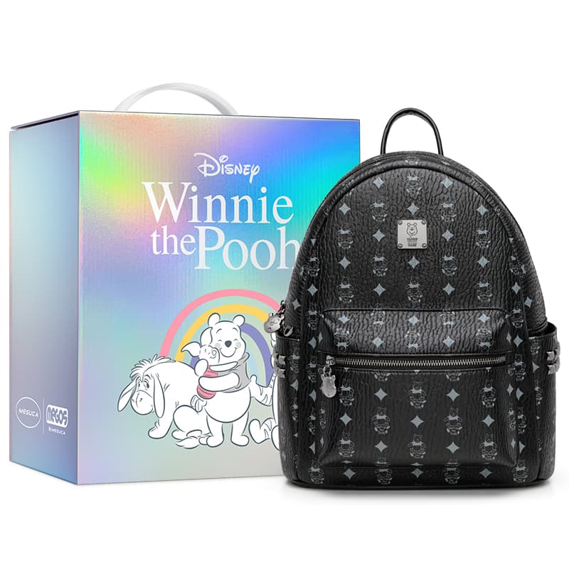 Рюкзак Disney Winnie The Pooh ПУ (полиуретан) Рюкзак Женский Коричневый Розовый Белый Черный - изображение 2