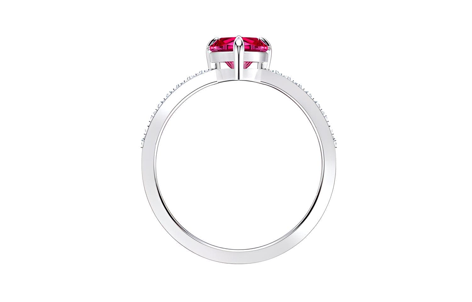 Кольцо Swarovski Red Heart Ring - изображение 3