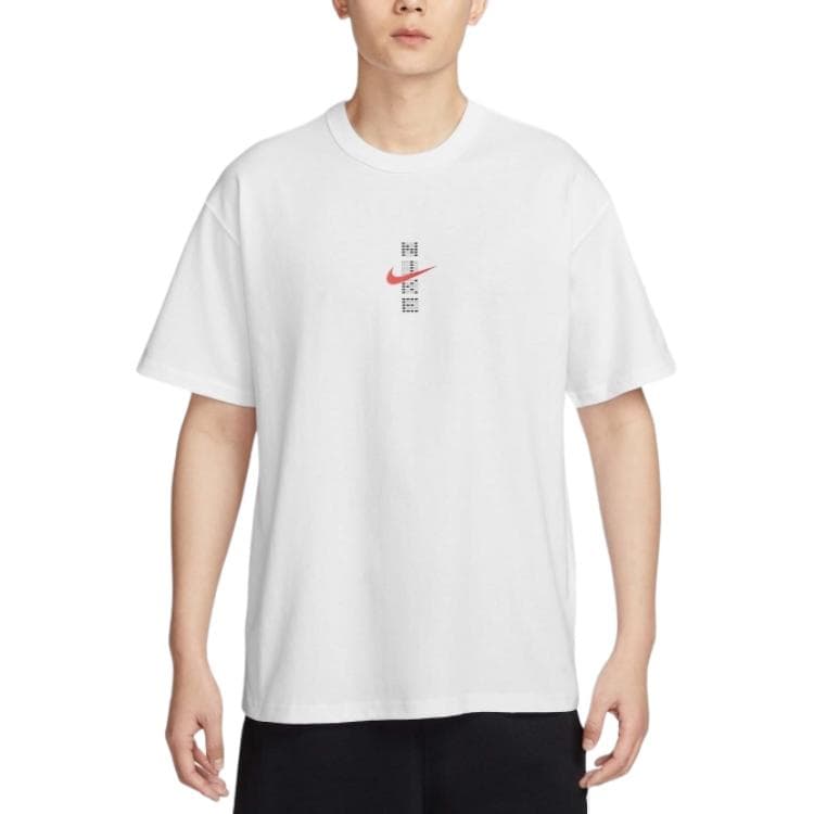 Футболка Мужская белая футболка Nike Sportswear T - изображение 4