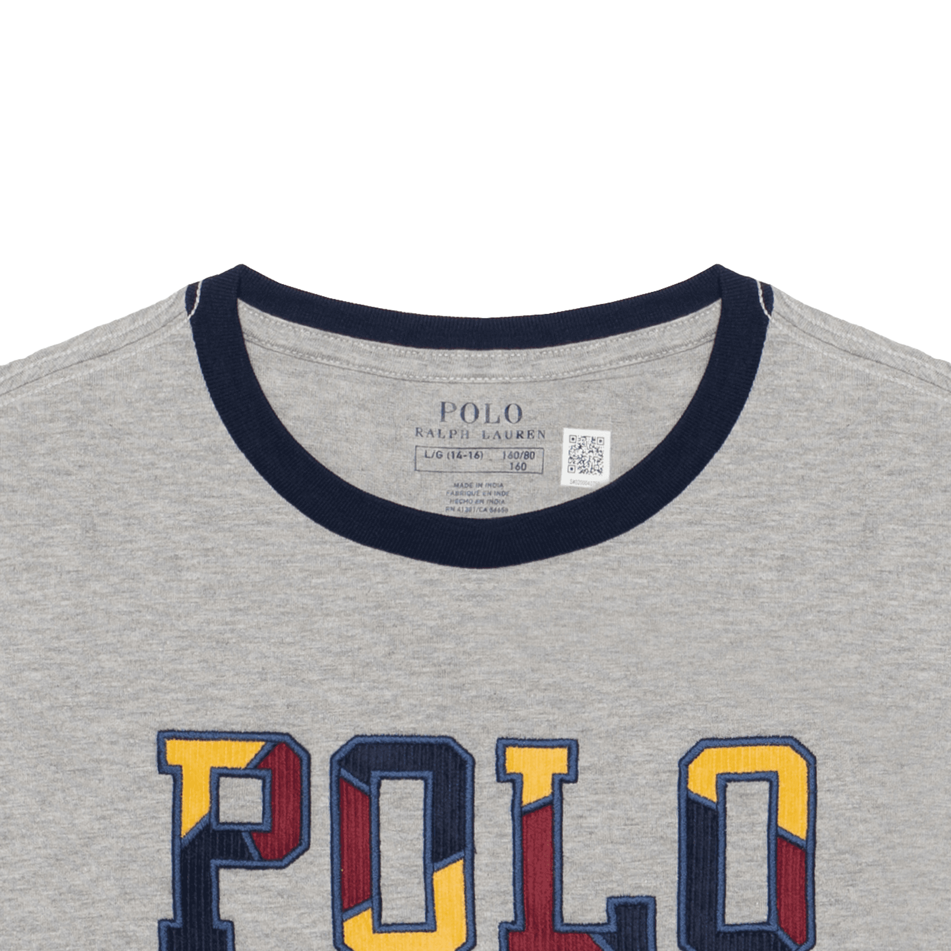 Футболка Polo Ralph Lauren T-рубашка серая детская - изображение 3